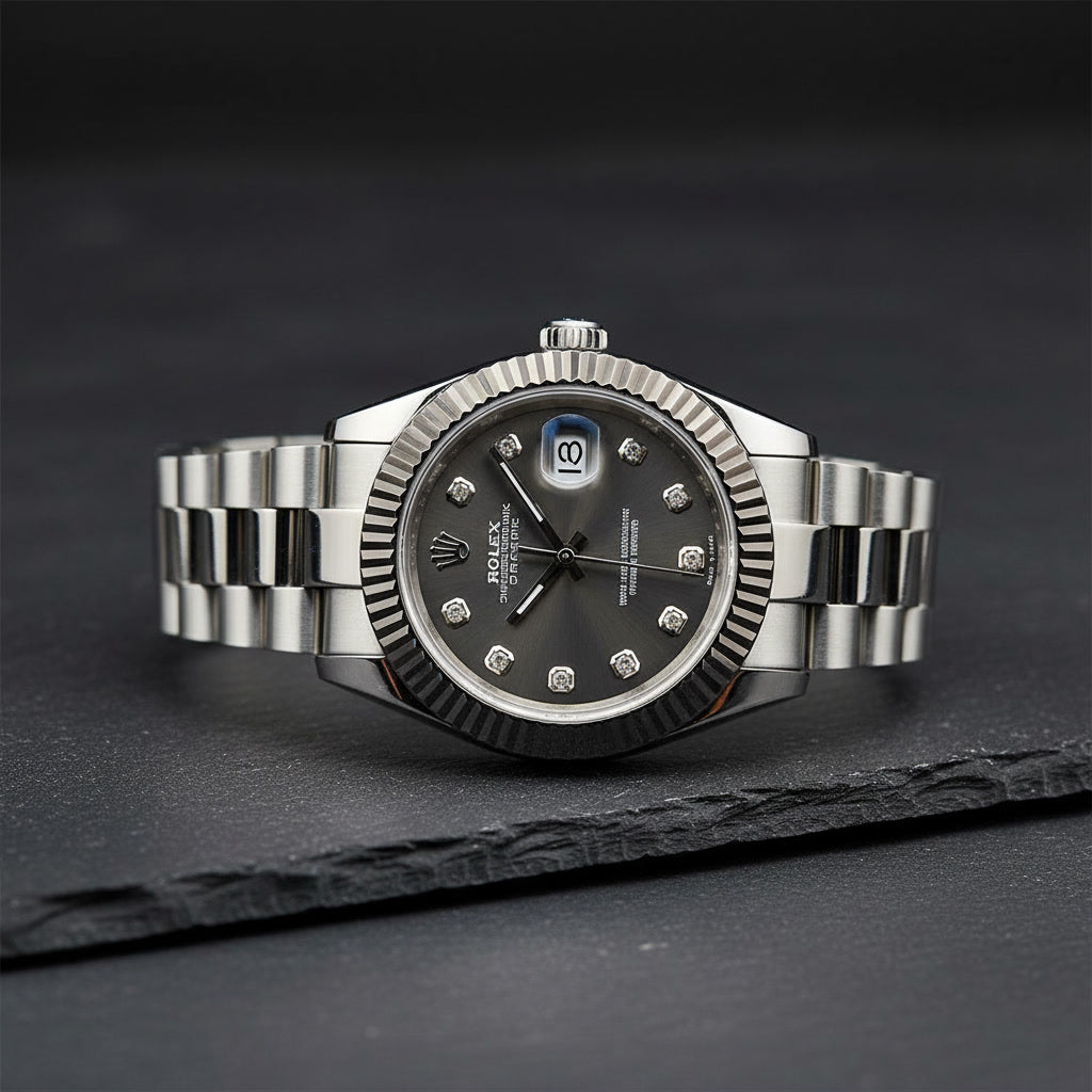 Rolex Datejust 36 Black Diamond Dial