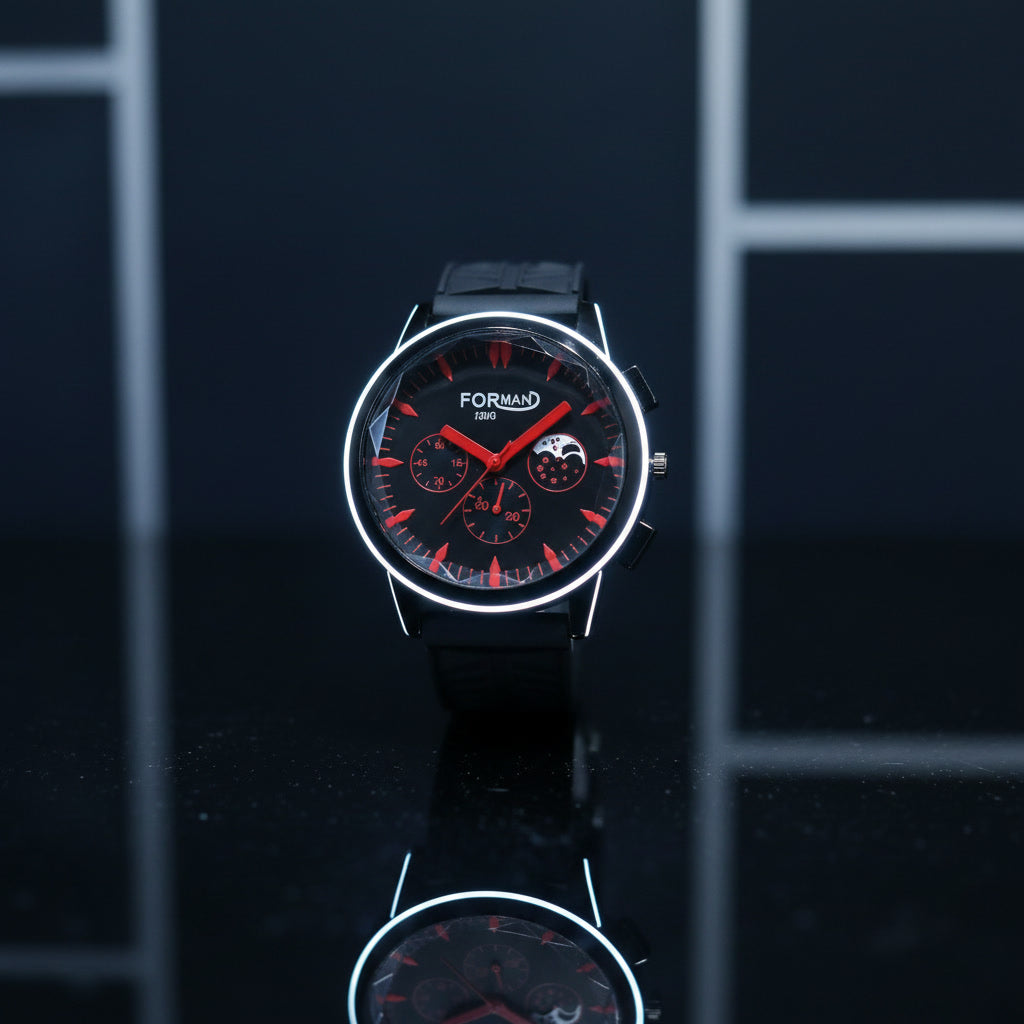 FOR MAN Crimson Eclipse watch