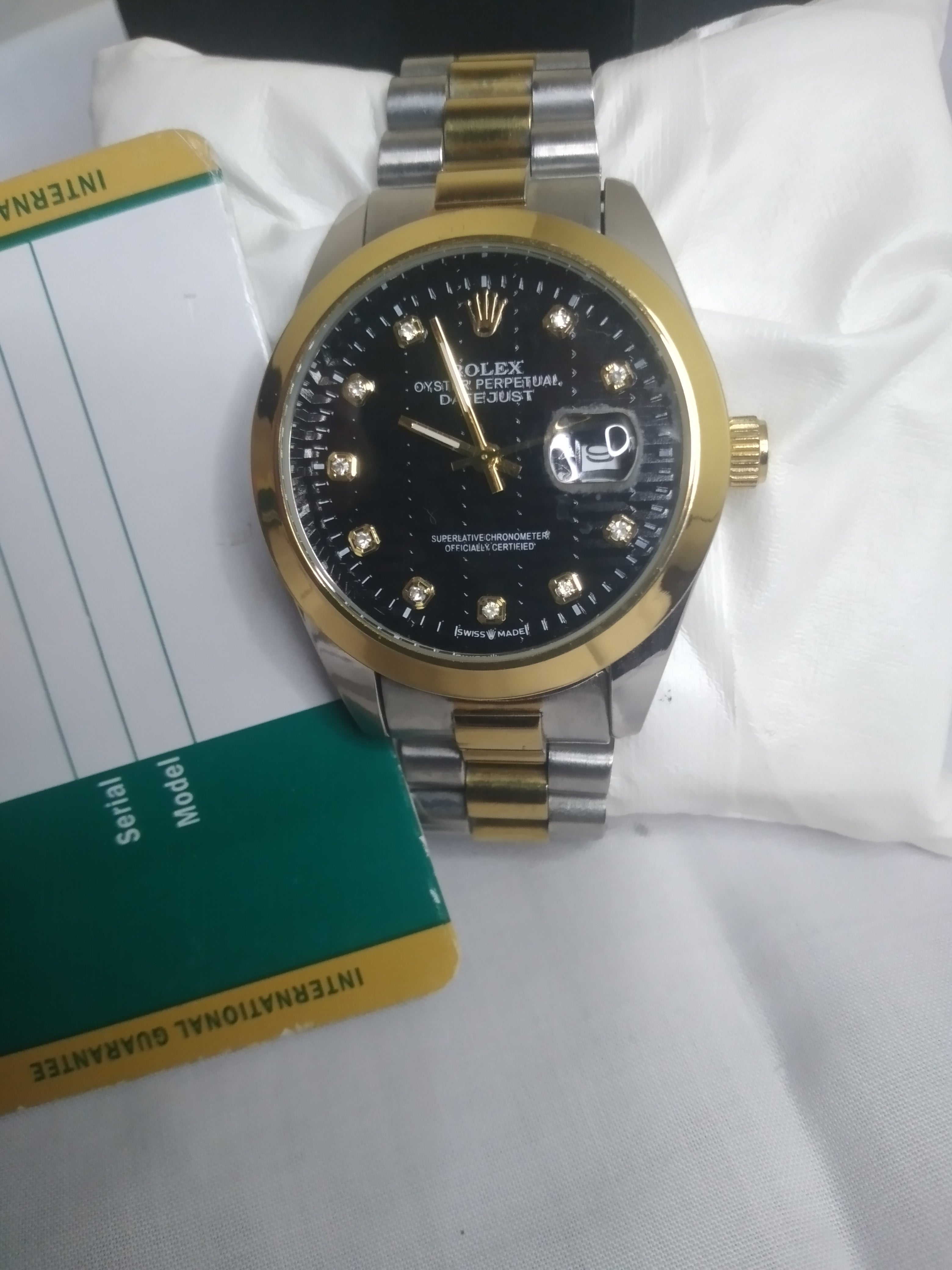 Rolex datejust golden