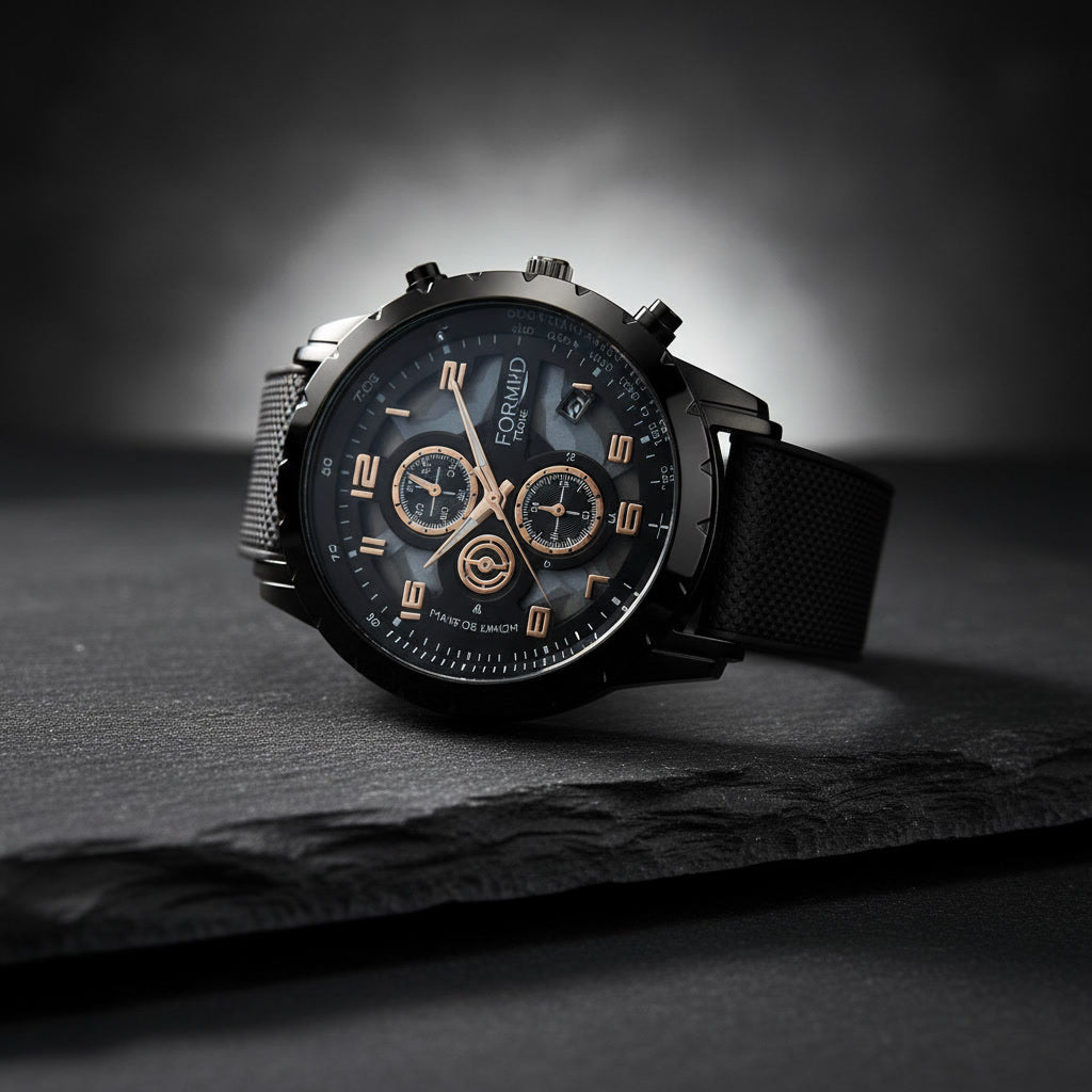 The FORWARD Stealth Interceptor – Tactical Camo & Carbon Chrono
