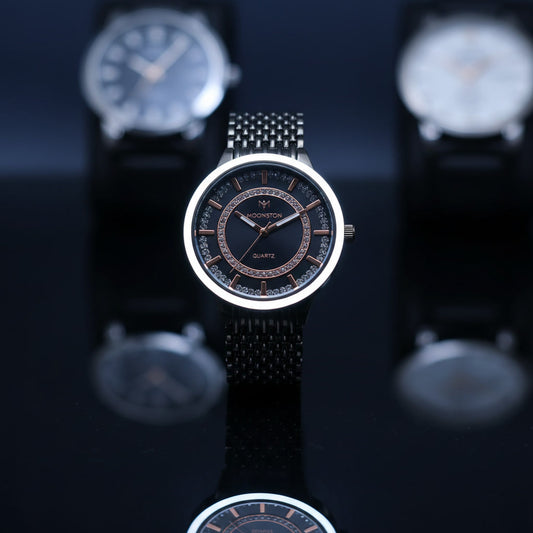 MOONSTON Midnight Halo: Crystal watch