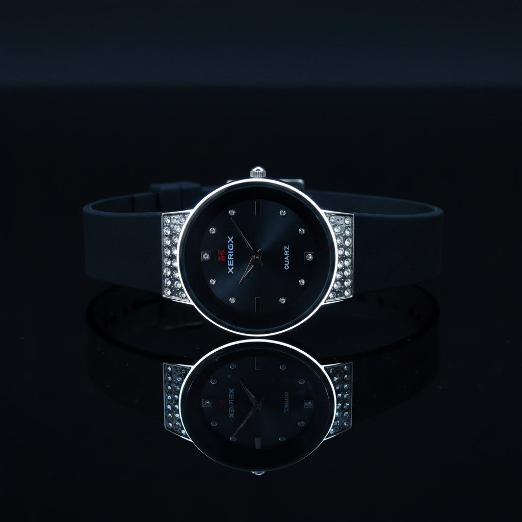 KIMIO Stellar Noir: Crystal watch