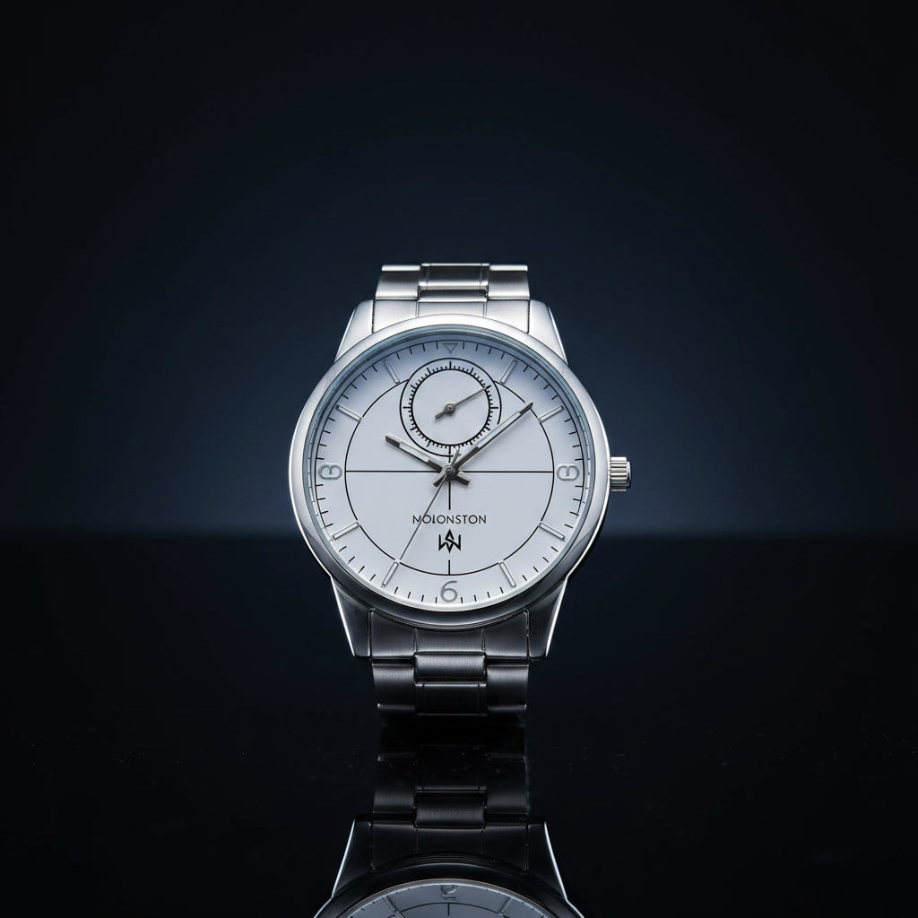 MOONSTON Maverick Silver watch