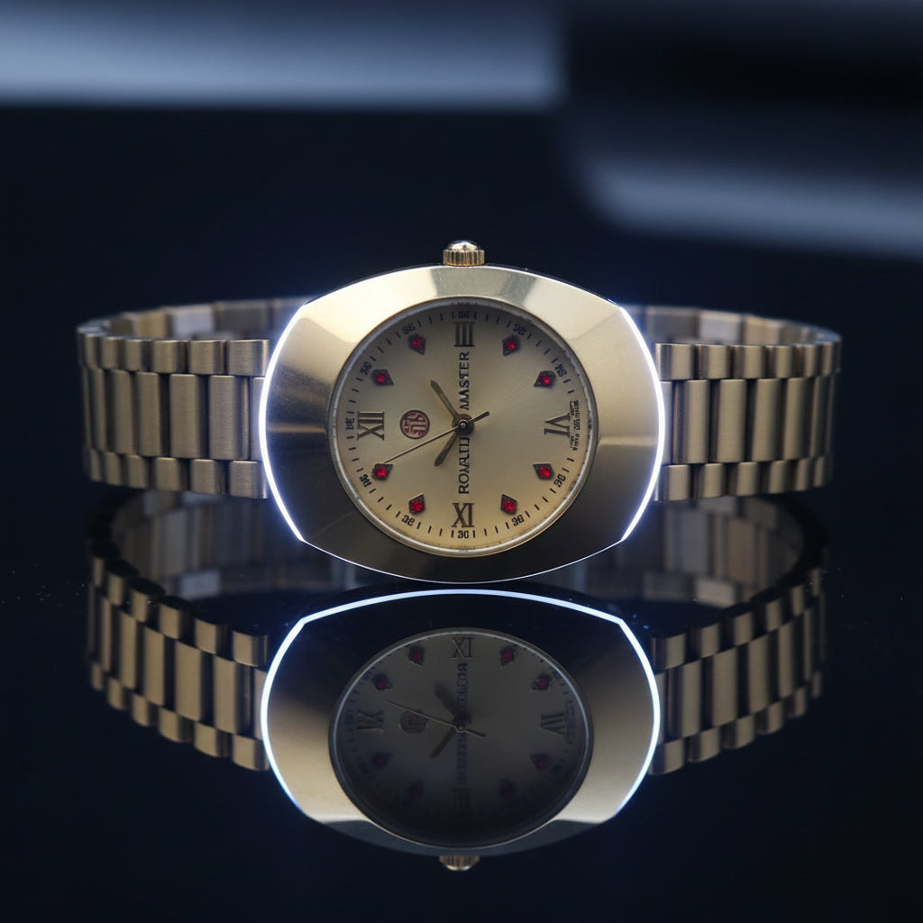 ROADO Heritage Gold watch