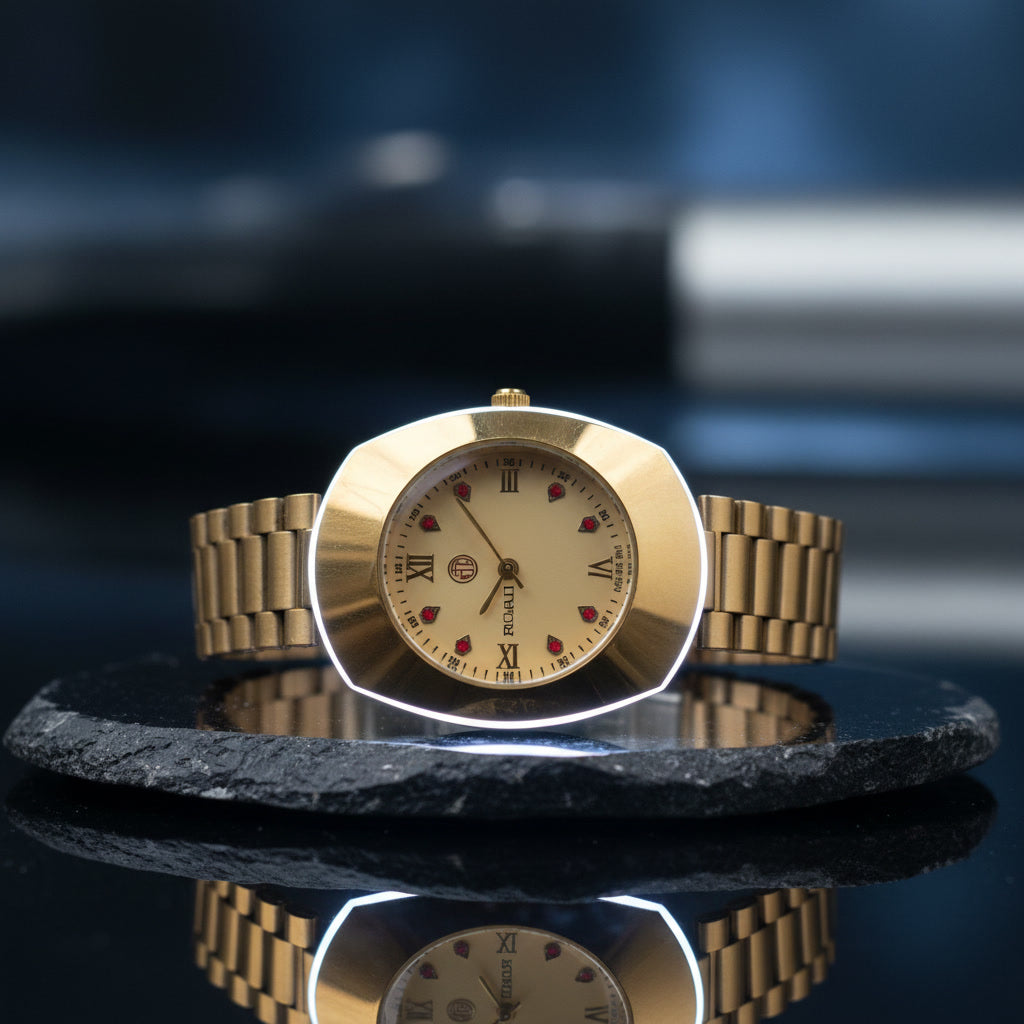 ROADO Heritage Gold watch