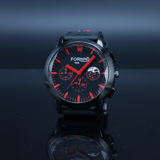 FOR MAN Crimson Eclipse watch