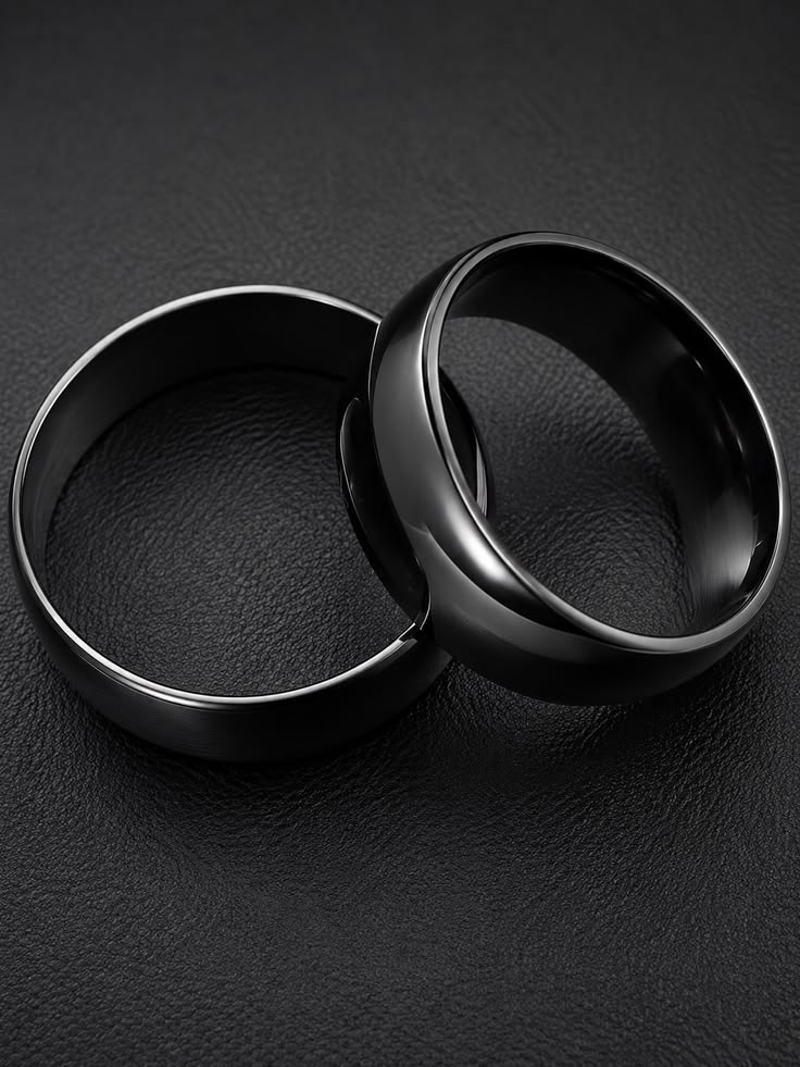 3 Black premium ring