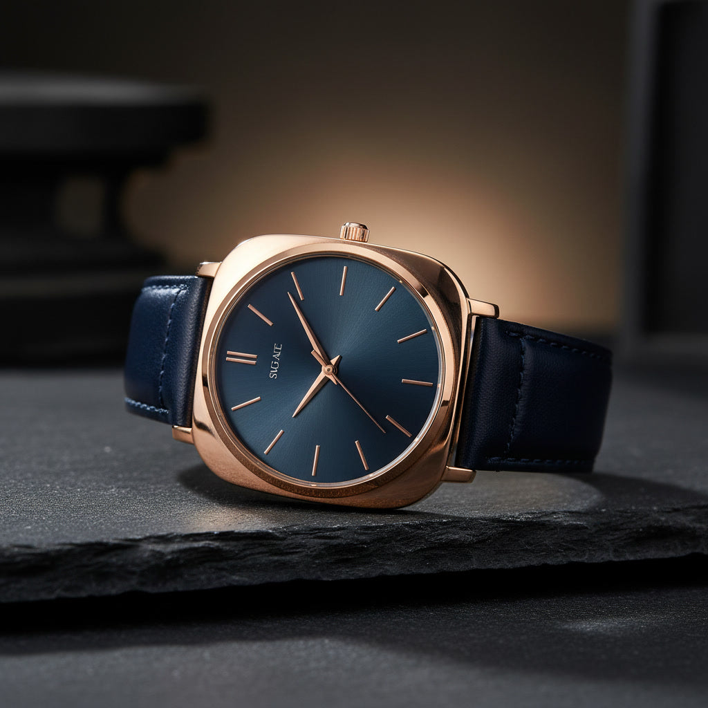 The Avant-Garde Horizon – Rose Gold Square