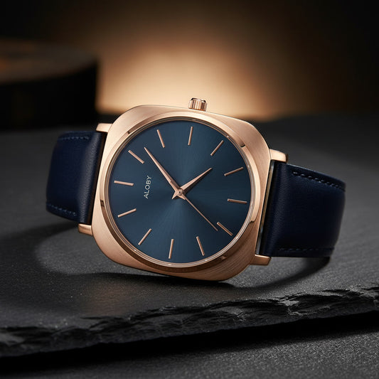 The Avant-Garde Horizon – Rose Gold Square
