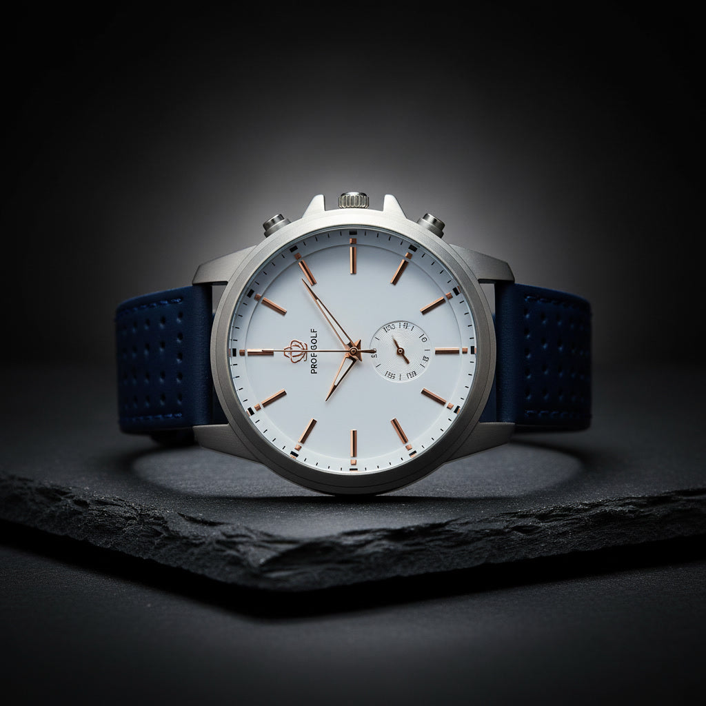 The FNGEEN Aero-Sport – Ice Blue & Perforated Navy
